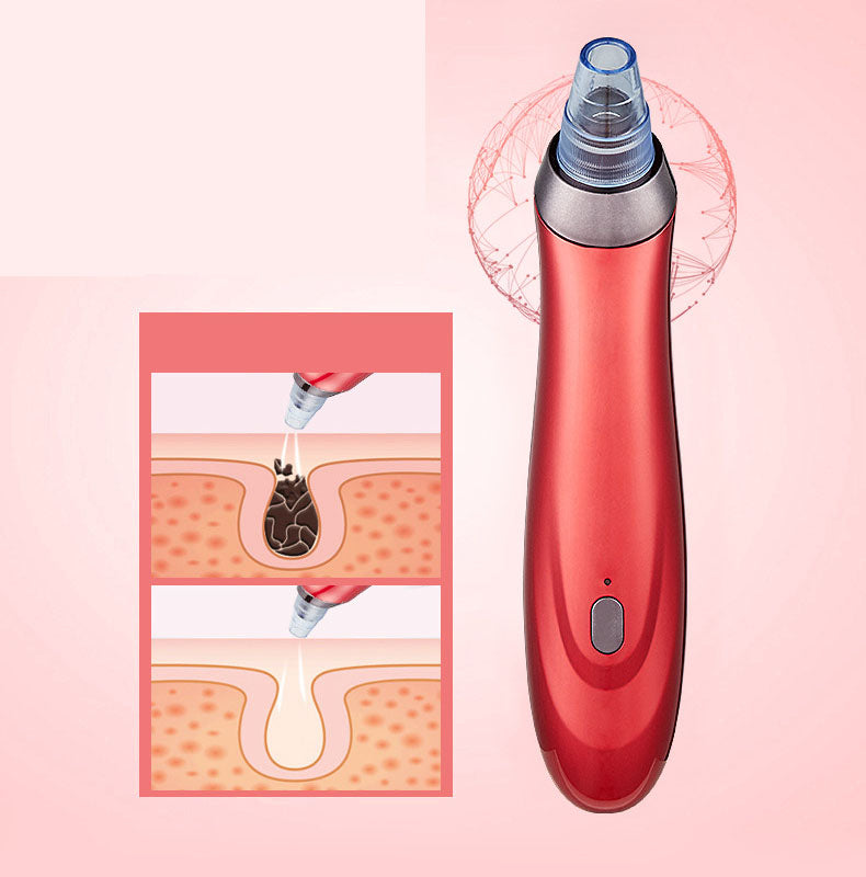 Electric Facial Cleanser Household Facial Pore Cleaner Blackhead Instrument Suction Acne Exporter Beauty