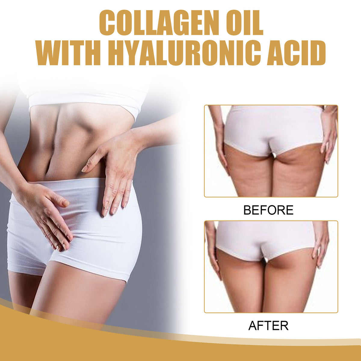 Firming Collagen Oil, Shows The Curves Of The Body, Firming Shaping And Slimming Body Essential Oil