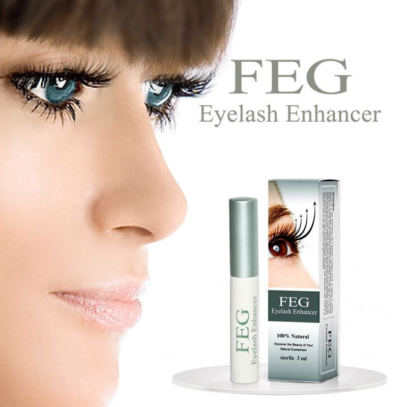 100% Original 3ml FEG Brand Enhancer Eyelash Serum Growth Treatment Herbal Medicine Lengthening Natural Eyelash Enhancer Serum